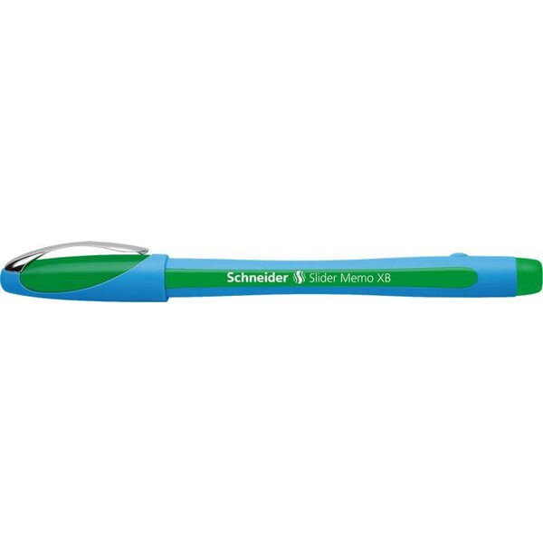 Stylo à bille Slider Memo Pointe Extra Large vert SCHNEIDER