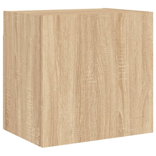 vidaXL Meuble TV mural chêne sonoma 40 5x30x40 cm bois d'ingénierie