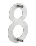 THIRARD - Chiffre 8 à visser  inox  H.100mm