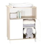 Commode 2 portes et 1 niche