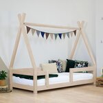 Lit cabane enfant NAKANA 80 x 180 beige