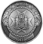 Pièce de monnaie en Argent 10 Euro g 62.2 (2 oz) Millésime 2023 KNIGHTS OF THE PAST
