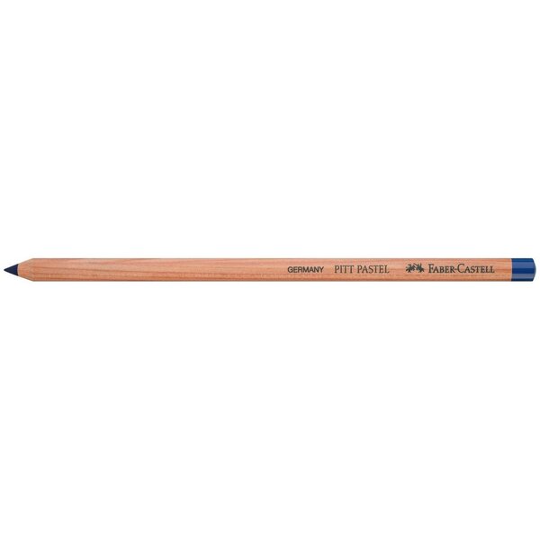 Crayon pitt pastel bleu hélio rougeâtre faber-castell