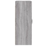 vidaXL Armoires murales 2 Pièces sonoma gris bois d'ingénierie