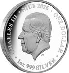 Pièce de monnaie en Argent 1 Dollar g 31.1 (1 oz) Millésime 2025 HUMMINGBIRD