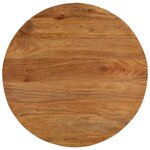 vidaXL Table basse 65x65x32 cm Bois d'acacia solide