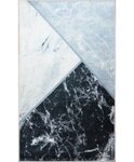 Tapis de salon MARBRE 120 x 180 cm - Multicolore