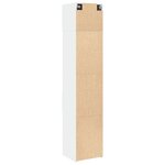 vidaXL Armoire de rangement mince blanc 45x42 5x225 cm