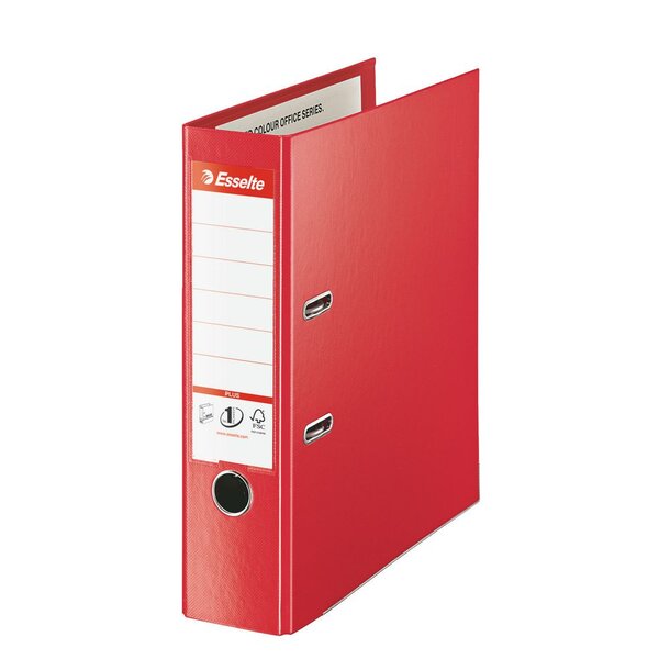 No.1 Power Plus - classeur à levier dos 8 cm rouge