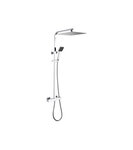 Colonne de douche - Mitigeur thermostatique - Pomme haute carrée 30x30 cm - OCEANIC - Chrome