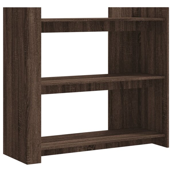 vidaXL Table console chêne marron 100x35x90 cm bois d'ingénierie