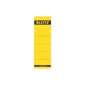 LEITZ Etiquette pour dos de classeur 61 x 192 mm jaune