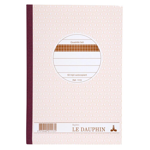 Manifold 210x148 Quadrillé 50 Tripli - Avoine - X 5 - Le Dauphin