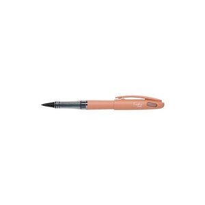 Feutre Plume Tradio TRJ97 encre Noire Corps pastel Orange PENTEL