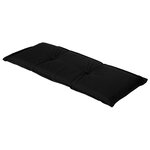 Madison Coussin de banc Panama 150x48 cm Noir