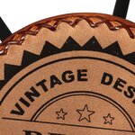 vidaXL Tabourets de bar lot de 4 cuir véritable