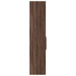 vidaXL Buffet haut chêne marron 70x42 5x185 cm bois d'ingénierie