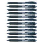 Liquid stylo roller à encre gel EnerGel-X BLN105 0 25 mm noir x 12 PENTEL