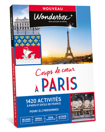Coffret cadeau - WONDERBOX - Coups de cœur à Paris