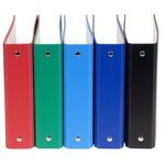 Classeur Rembordé Polypropylène Pour Fiches Bristol 100x150 2 Anneaux 25mm - Couleurs Assorties - X 10 - Exacompta