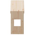 vidaXL Toit de lit pour enfants 55x99x139 5 cm bois de pin massif