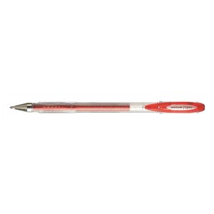 Roller encre gel Signo UM120SP pointe large 1mm Rouge Pailleté x 12 UNI-BALL