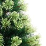 vidaXL Sapin de Noël artificiel à charnières avec support 240 cm
