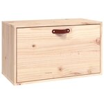 vidaXL Armoire murale 60x30x35 cm Bois de pin massif