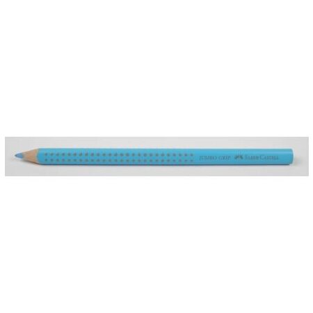 Crayon couleur JUMBO GRIP, triangulaire, bleu indianthrène FABER-CASTELL