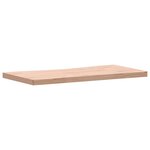 vidaXL Dessus de bureau 100x(45-50)x4 cm bois massif de hêtre