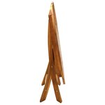 vidaXL Table de jardin pliable 160x85x75 cm Bois d'acacia massif