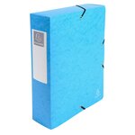 Boite De Classement Exabox Dos 80mm Carte Lustrée - A4 - Couleurs Assorties - X 6 - Exacompta