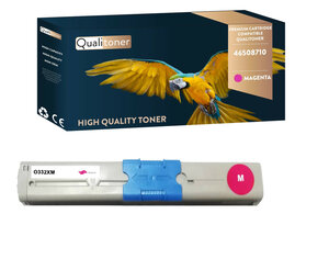 Qualitoner x1 toner 46508710 magenta compatible pour oki