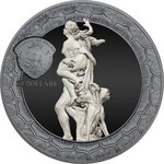 Pièce de monnaie en Argent 10 Dollars g 62.2 (2 oz) Millésime 2018 Eternal Sculptures RAPE OF PROSERPINA