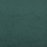 vidaXL Lit de jour avec matelas vert foncé 90x200 cm velours