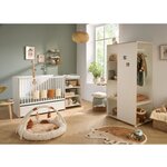 Lit bébé combiné - 120 x 60 cm - Evolutif en 90 x 190 cm