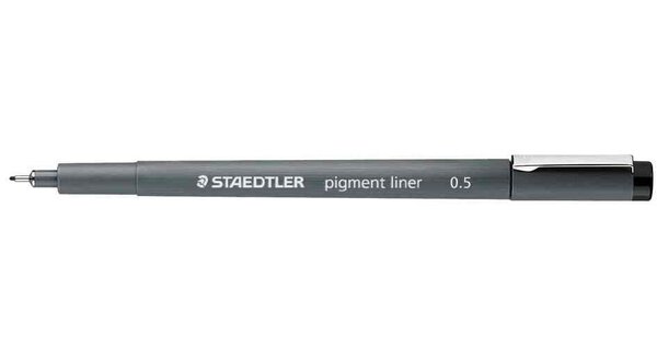 Feutre Fin Pigment Liner 308 Tracé 0 5 mm Noir STAEDTLER
