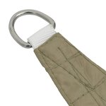 vidaXL Voile de parasol Tissu Oxford trapèze 3/4x3 m Beige