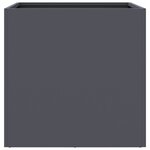 vidaXL Jardinière anthracite 42x40x39 cm acier