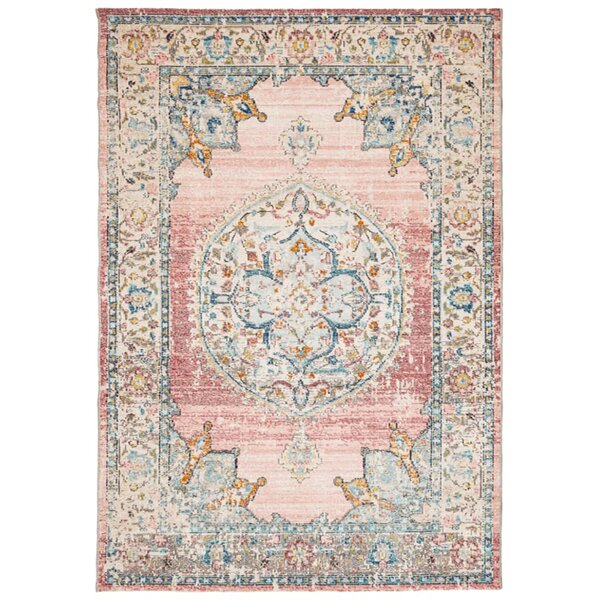 vidaXL Tapis ARBIZU intérieur extérieur design vintage 140x200 cm