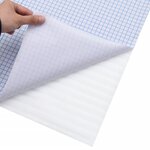 vidaXL Film pour fenêtre dépoli design à rayures 60x1000 cm PVC