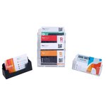 Distributeur De Cartes De Visite 1 Case - Cristal - X 16 - Exacompta