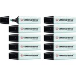 Surligneur BOSS ORIGINAL Pastel Pointe Biseautée 2 - 5 mm Turquoise Pastel x 10 STABILO