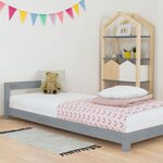 Lit enfant DREAMY 80 x 160 gris