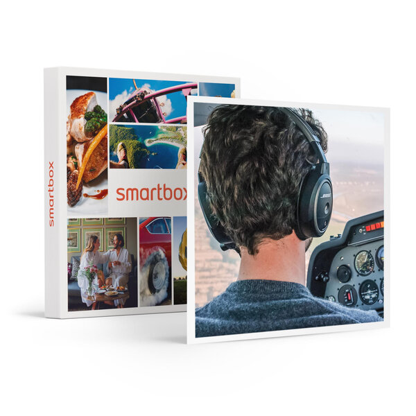 SMARTBOX - Coffret Cadeau Survol privé au-dessus des Pyrénées et des Gorges de l’Aveyron pour 2 -  Sport & Aventure