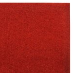 vidaXL Tapis rouge 1 x 20 m Extra lourd 400 g/m²