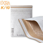 Lot de 10 enveloppes à bulles extra k/10 format 350x470 mm