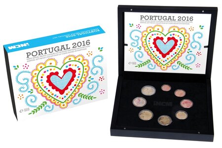 Coffret série euro BE Portugal 2016