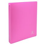 Classeur 4 Anneaux 30mm Polypropylène Opak - A4 Maxi - Couleurs Assorties - X 20 - Exacompta