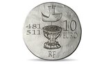 Pièce de monnaie 10 euro France 2011 argent BE – Clovis